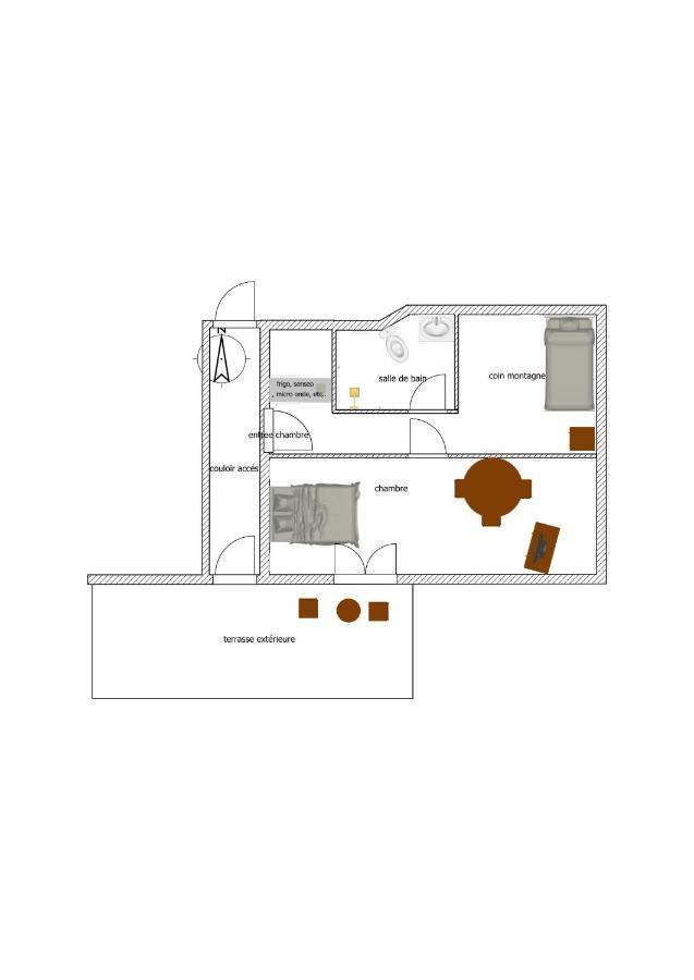 Chambre Les Ormes Enchastrayes Ngoại thất bức ảnh